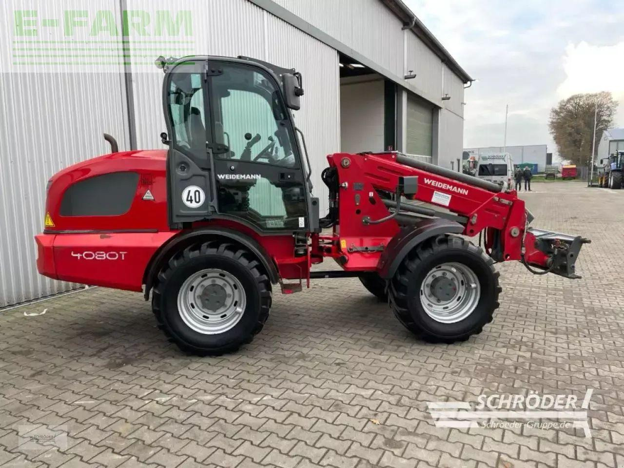 Weidemann 4080 t - Мини багер: снимка 2 Weidemann 4080 t - Мини багер: снимка 2