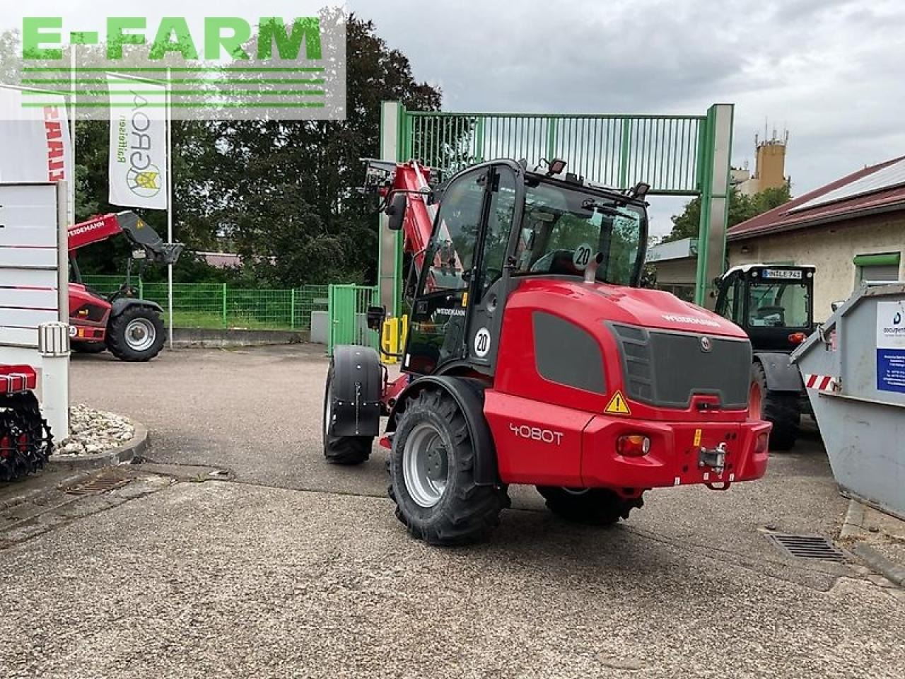 Weidemann 4080 t - Мини багер: снимка 4 Weidemann 4080 t - Мини багер: снимка 4