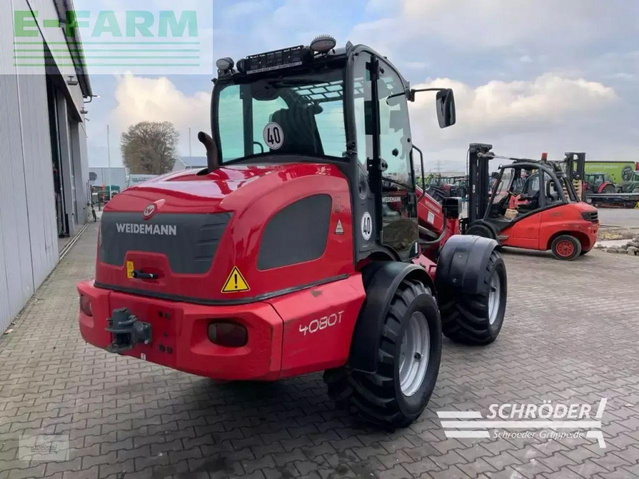 Weidemann 4080 t - Мини багер: снимка 3 Weidemann 4080 t - Мини багер: снимка 3