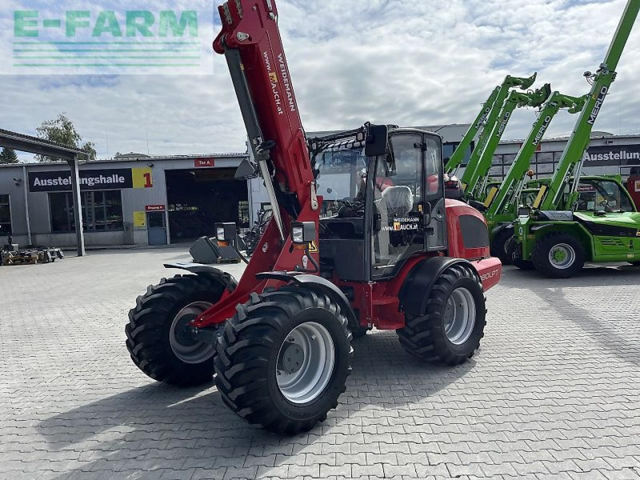Weidemann 4080lp tele 30km/h - Колесен товарач: снимка 3 Weidemann 4080lp tele 30km/h - Колесен товарач: снимка 3