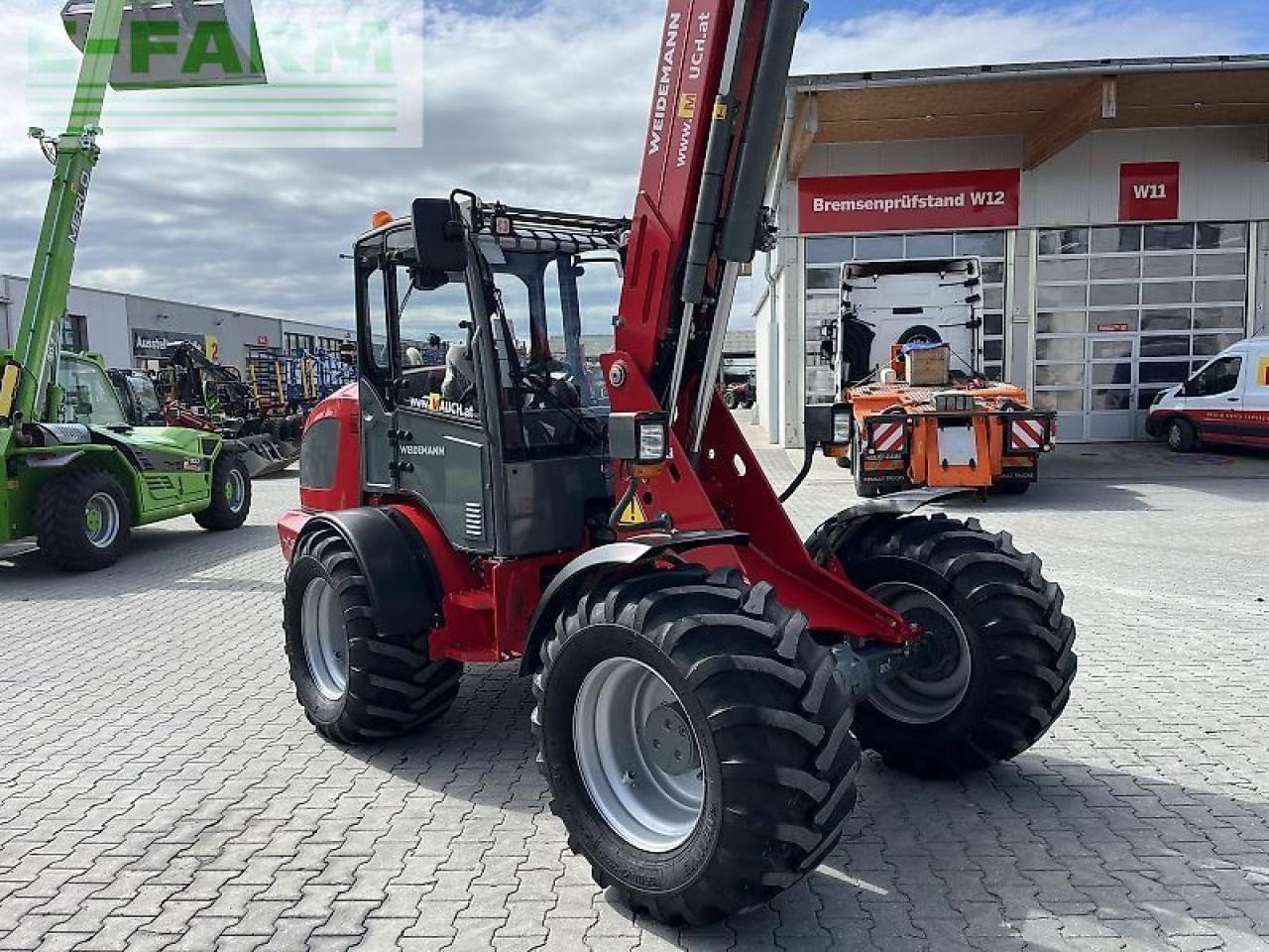 Weidemann 4080lp tele 30km/h - Колесен товарач: снимка 5 Weidemann 4080lp tele 30km/h - Колесен товарач: снимка 5