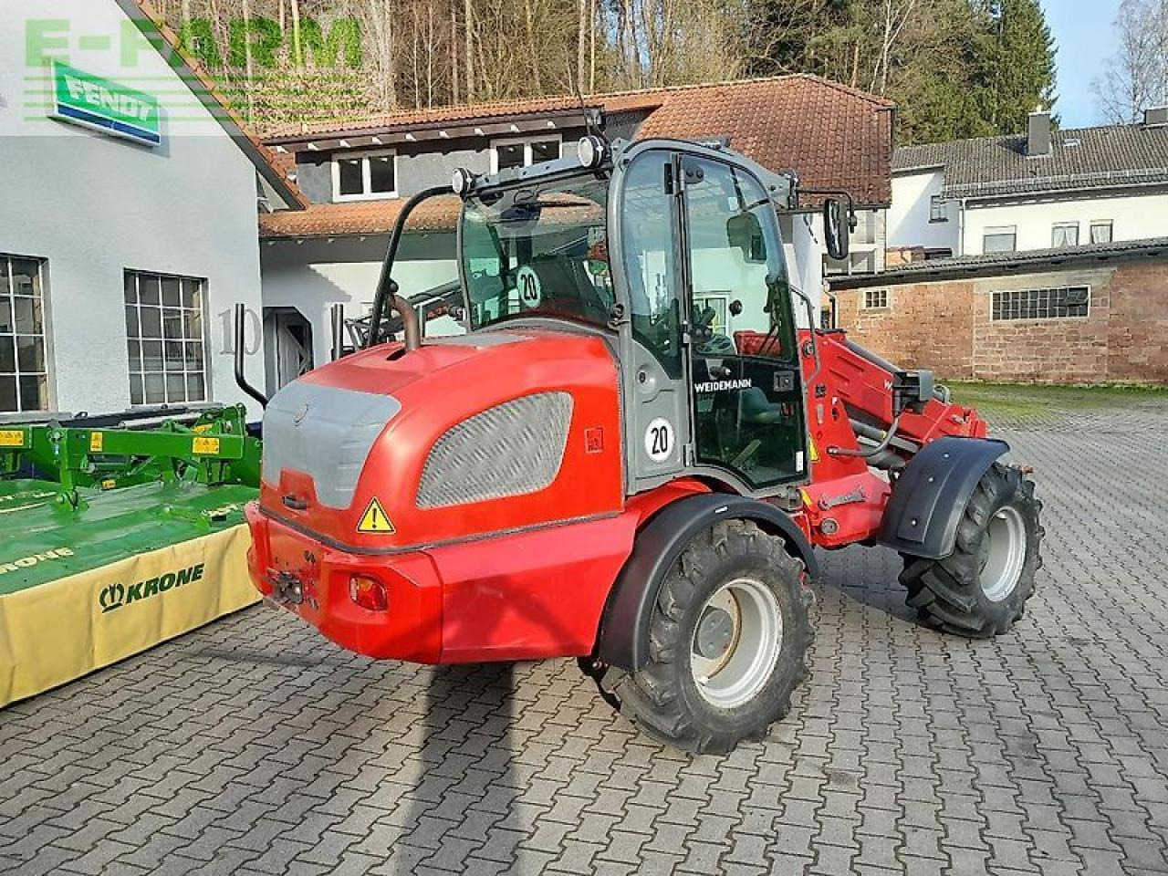 Weidemann 4080t - Мини багер: снимка 4 Weidemann 4080t - Мини багер: снимка 4