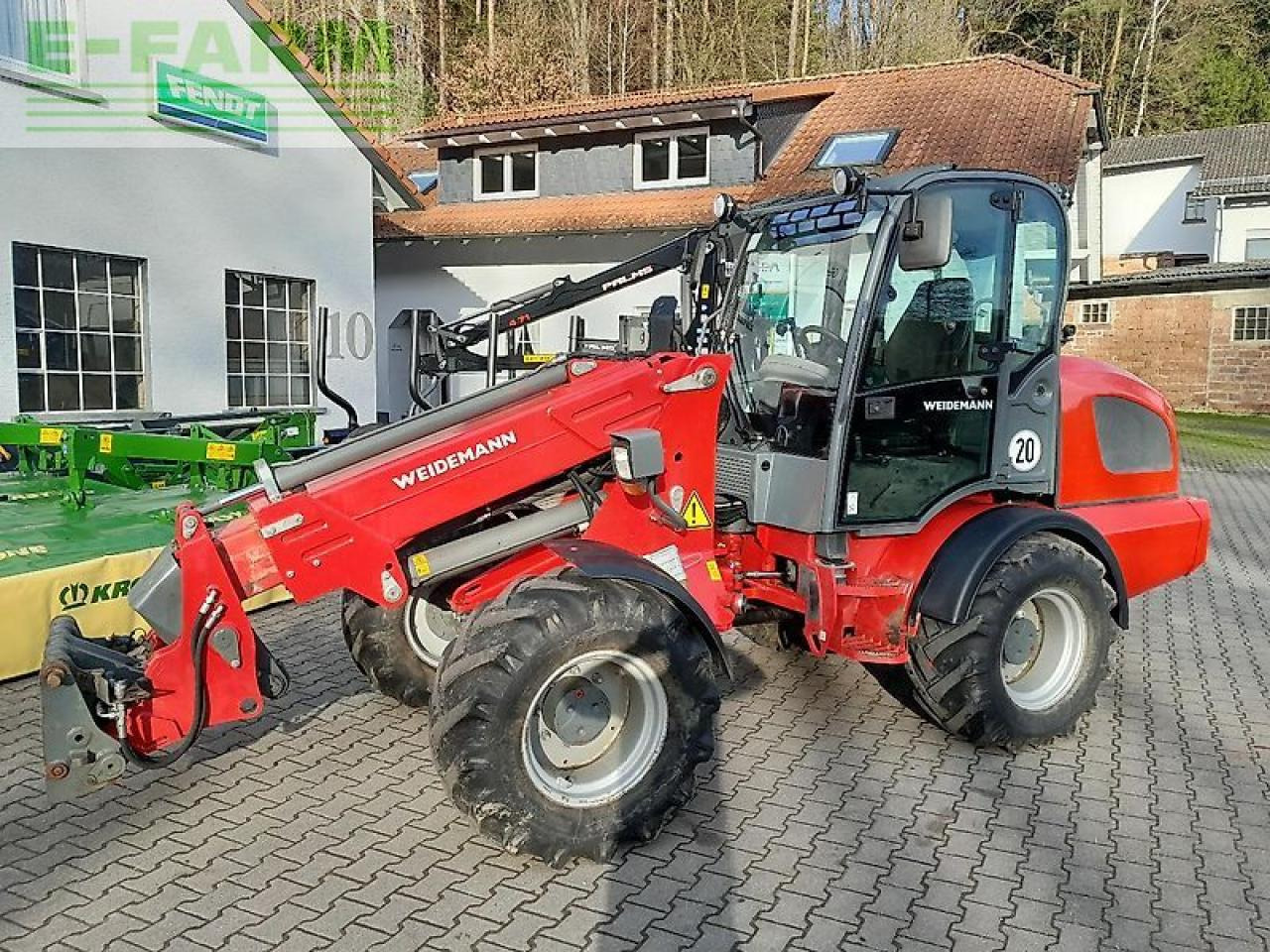Weidemann 4080t - Мини багер: снимка 2 Weidemann 4080t - Мини багер: снимка 2
