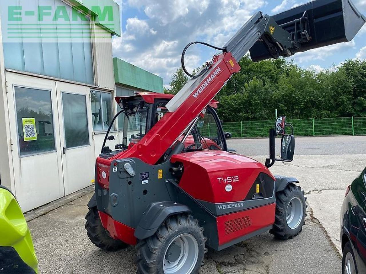Телескопичен товарач Weidemann 4512 t: снимка 7