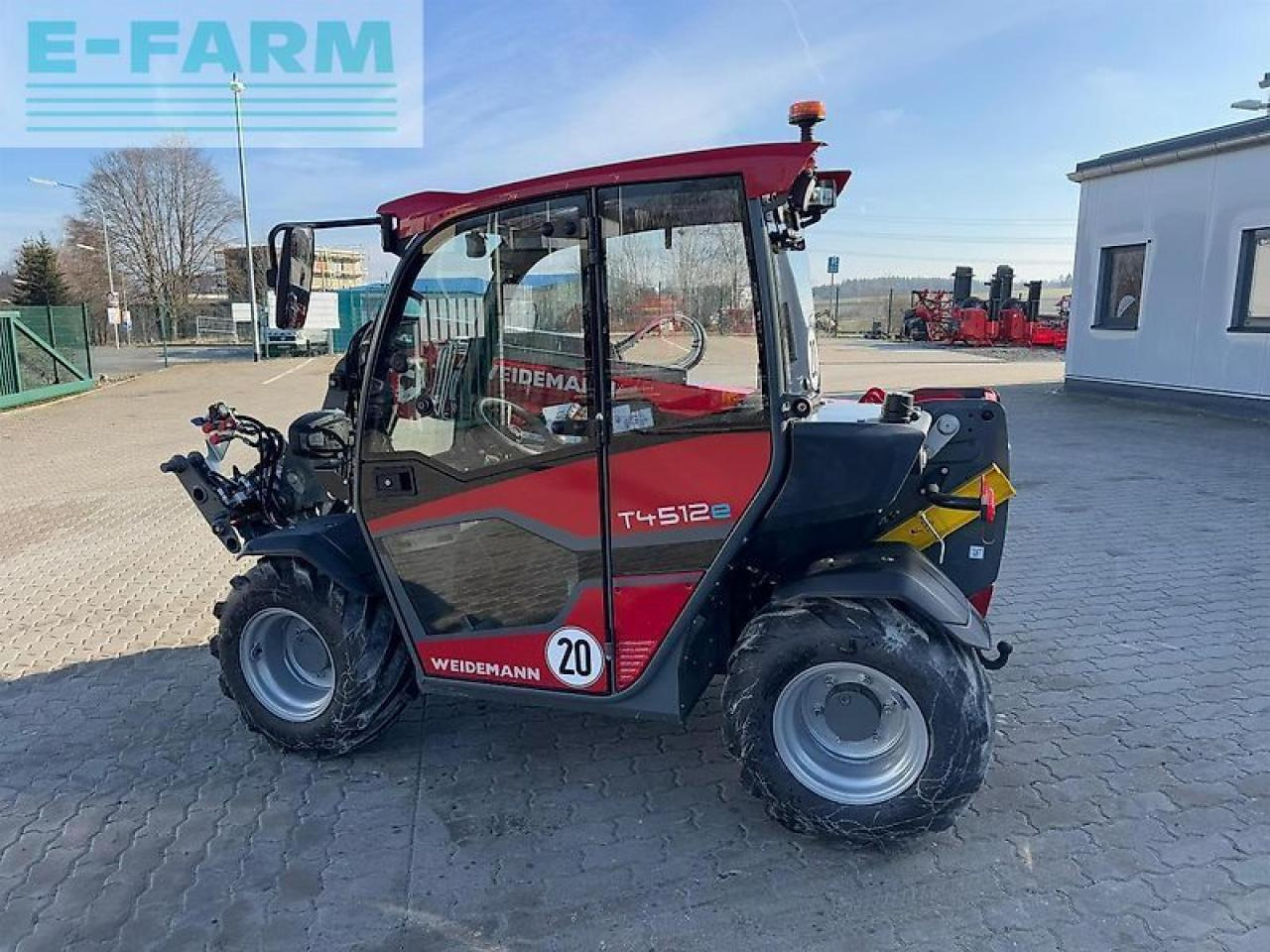 Weidemann t4512e - Телескопичен товарач: снимка 2 Weidemann t4512e - Телескопичен товарач: снимка 2