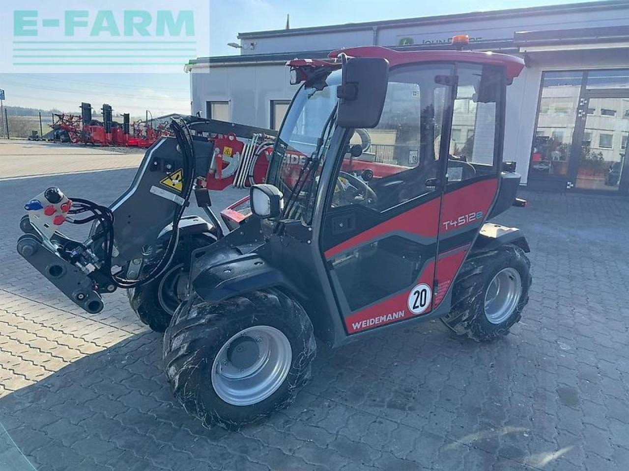Weidemann t4512e - Телескопичен товарач: снимка 1 Weidemann t4512e - Телескопичен товарач: снимка 1