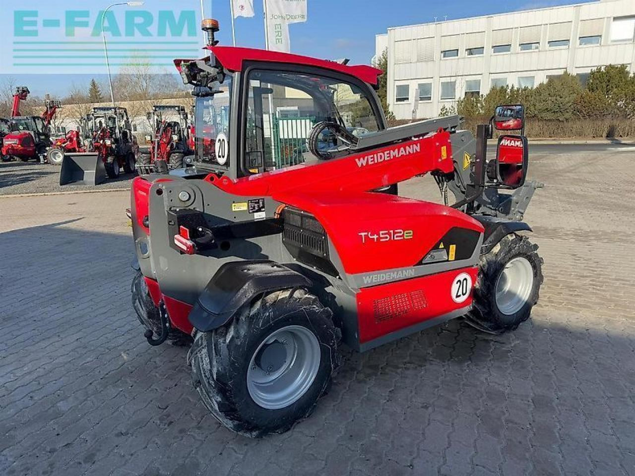 Weidemann t4512e - Телескопичен товарач: снимка 5 Weidemann t4512e - Телескопичен товарач: снимка 5