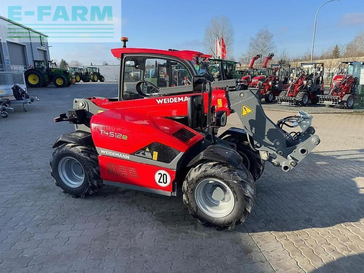 Weidemann t4512e - Телескопичен товарач: снимка 4 Weidemann t4512e - Телескопичен товарач: снимка 4