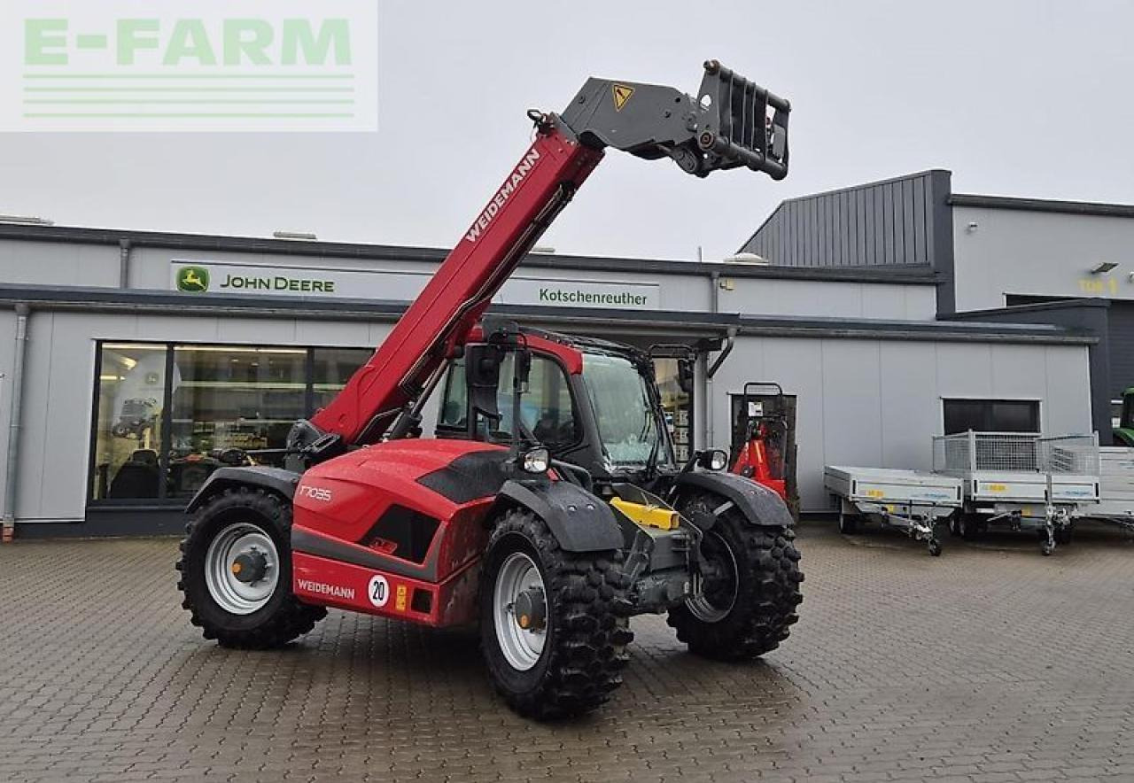 Weidemann t7035 - Телескопичен товарач: снимка 4 Weidemann t7035 - Телескопичен товарач: снимка 4
