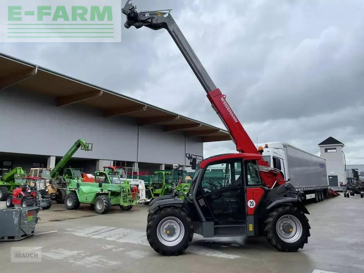 Weidemann t7035 teleskoplader vorführgerät - Телескопичен товарач: снимка 4 Weidemann t7035 teleskoplader vorführgerät - Телескопичен товарач: снимка 4