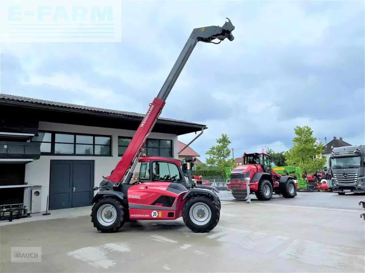 Weidemann t7035 teleskoplader vorführgerät - Телескопичен товарач: снимка 1 Weidemann t7035 teleskoplader vorführgerät - Телескопичен товарач: снимка 1