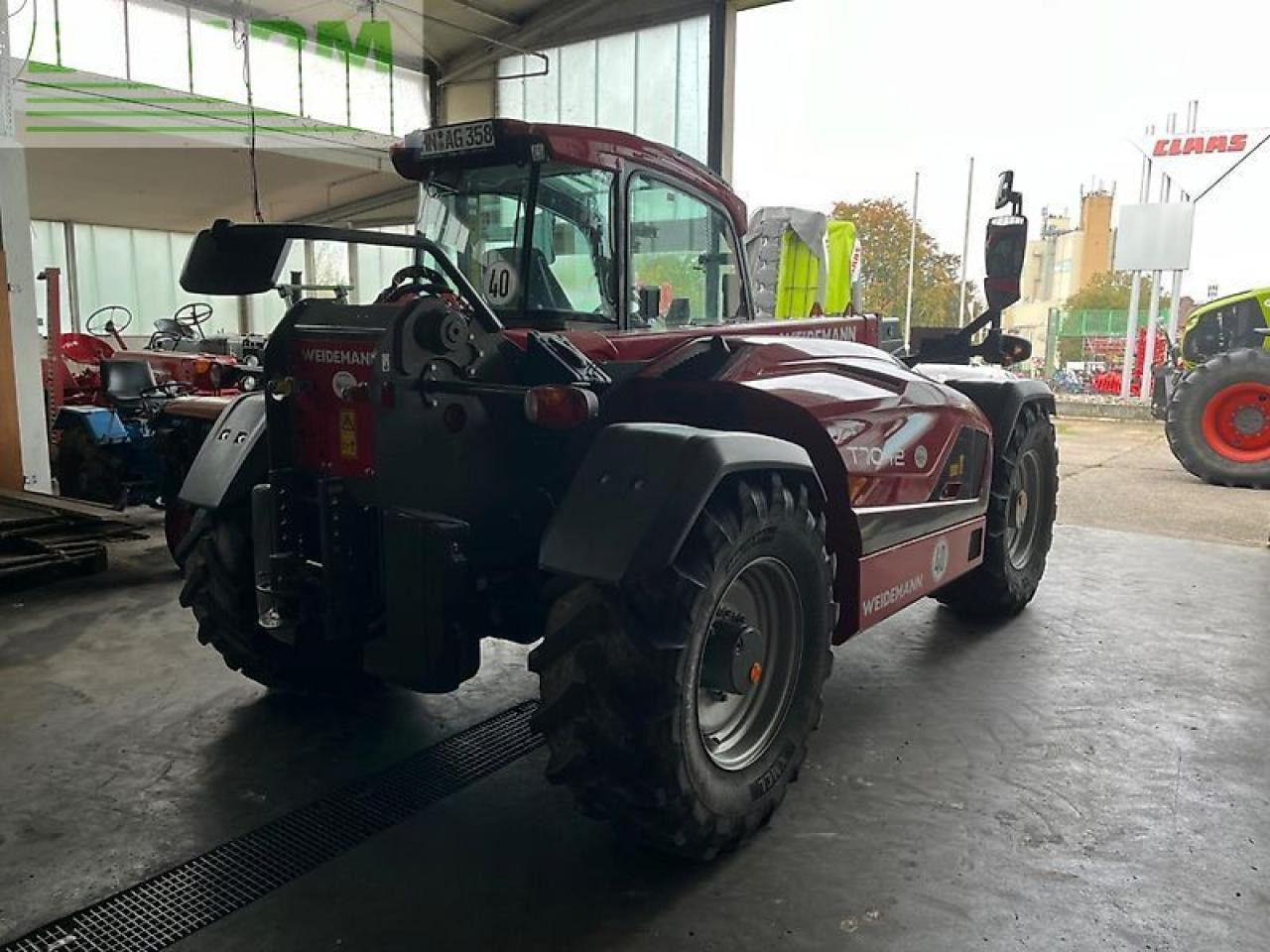 Weidemann t7042 - Телескопичен товарач: снимка 5 Weidemann t7042 - Телескопичен товарач: снимка 5