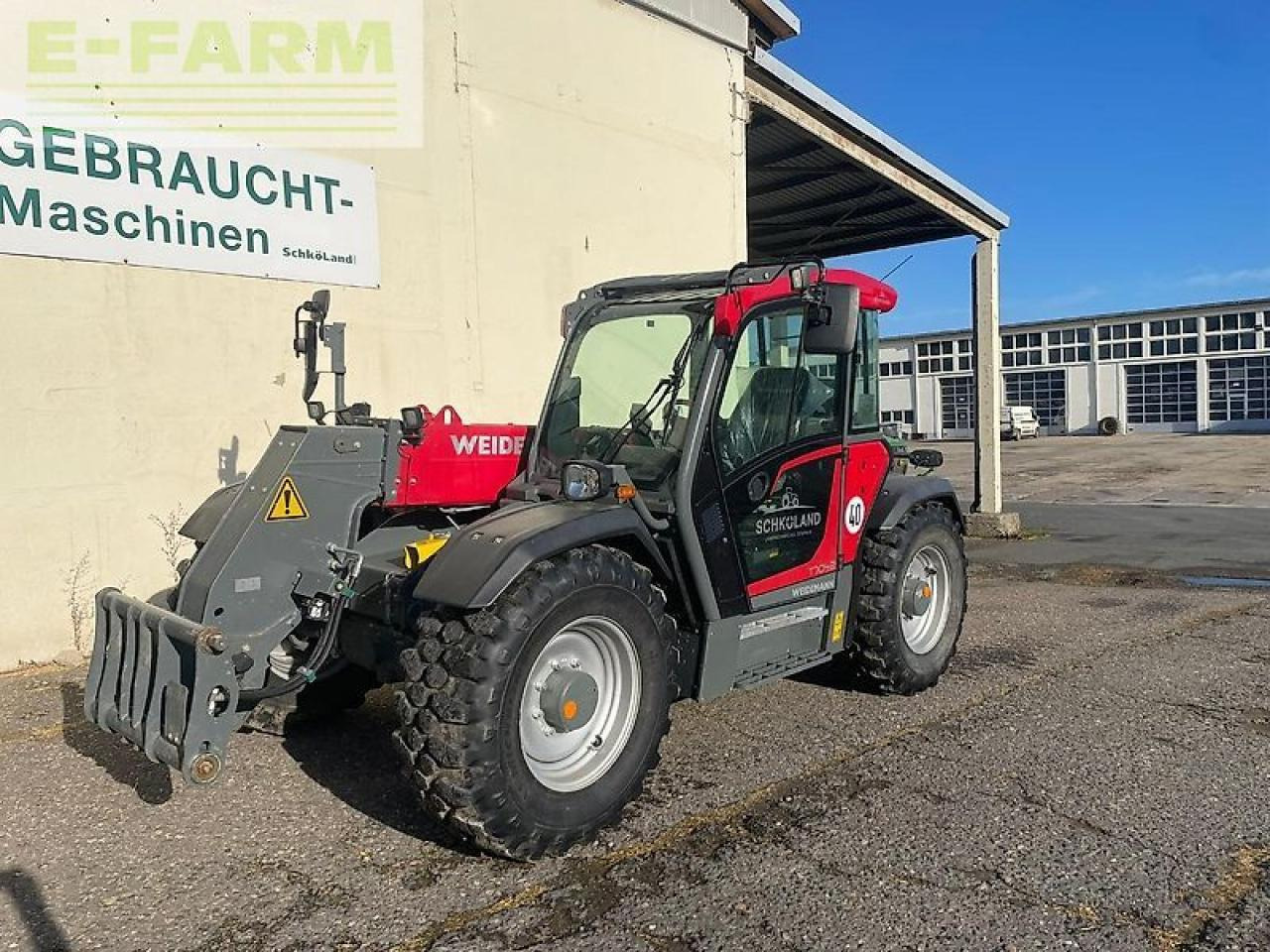 Weidemann t7042 - Телескопичен товарач: снимка 1 Weidemann t7042 - Телескопичен товарач: снимка 1