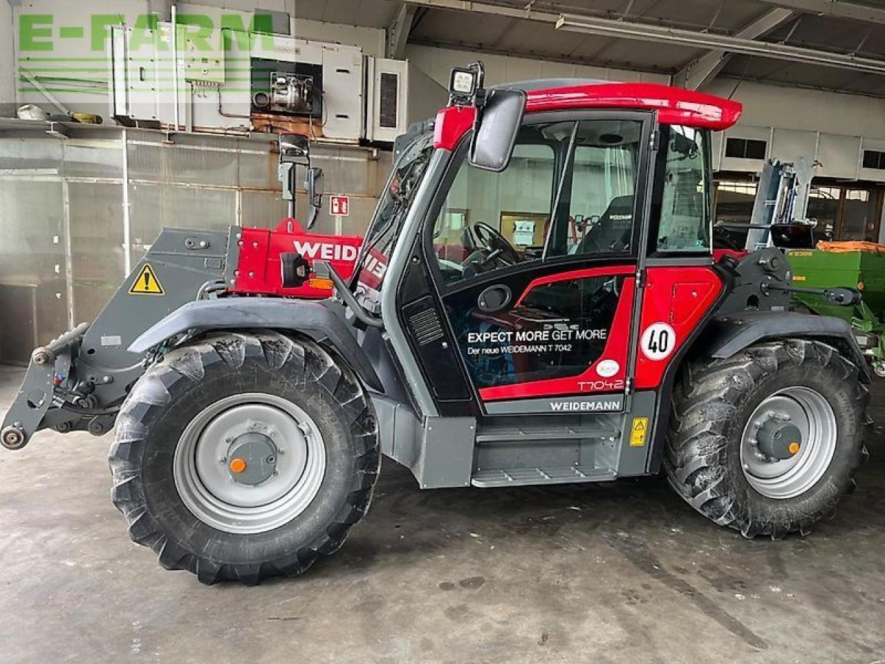 Weidemann t7042 - Телескопичен товарач: снимка 1 Weidemann t7042 - Телескопичен товарач: снимка 1
