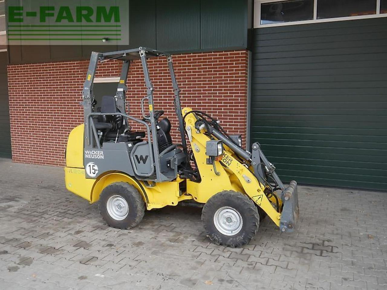 Weidemann wacker wl 20e - Мини багер: снимка 1 Weidemann wacker wl 20e - Мини багер: снимка 1