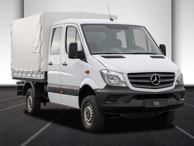 Бордови бус, Бус с двойна кабина MERCEDES-BENZ Sprinter 316CDI DOKA,Allrad,Klima,AHK,TCO...: снимка 19