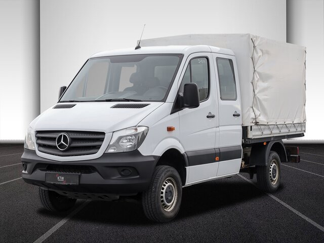 Бордови бус, Бус с двойна кабина MERCEDES-BENZ Sprinter 316CDI DOKA,Allrad,Klima,AHK,TCO...: снимка 17