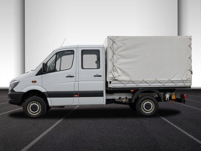 Бордови бус, Бус с двойна кабина MERCEDES-BENZ Sprinter 316CDI DOKA,Allrad,Klima,AHK,TCO...: снимка 12