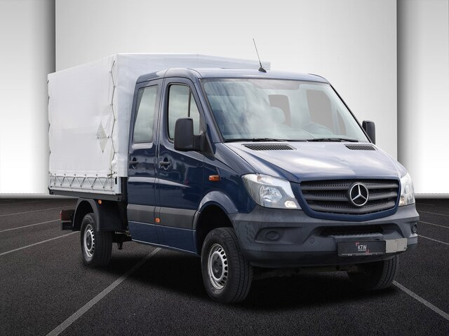Бордови бус, Бус с двойна кабина MERCEDES-BENZ Sprinter 316CDI DOKA,Allrad,Klima: снимка 17