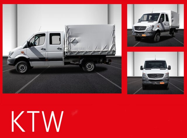 MERCEDES-BENZ Sprinter 316CDI DOKA,Allrad,Klima,Standhzg.... - Бордови бус, Бус с двойна кабина: снимка 1 MERCEDES-BENZ Sprinter 316CDI DOKA,Allrad,Klima,Standhzg.... - Бордови бус, Бус с двойна кабина: снимка 1