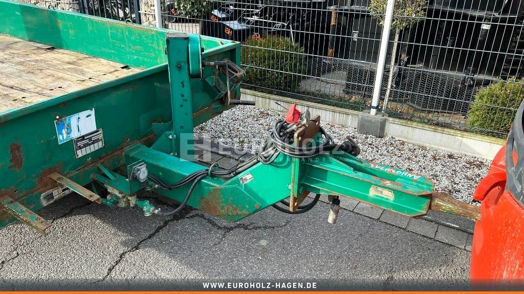 Blomenröhr 2-Achsen Anhänger, Tandem Tieflader für Bagger - Нискорамна площадка ремарке: снимка 4 Blomenröhr 2-Achsen Anhänger, Tandem Tieflader für Bagger - Нискорамна площадка ремарке: снимка 4