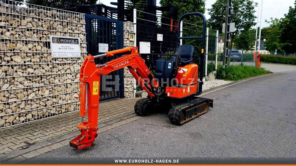 Hitachi ZX 10U-2 - Мини багер: снимка 1 Hitachi ZX 10U-2 - Мини багер: снимка 1