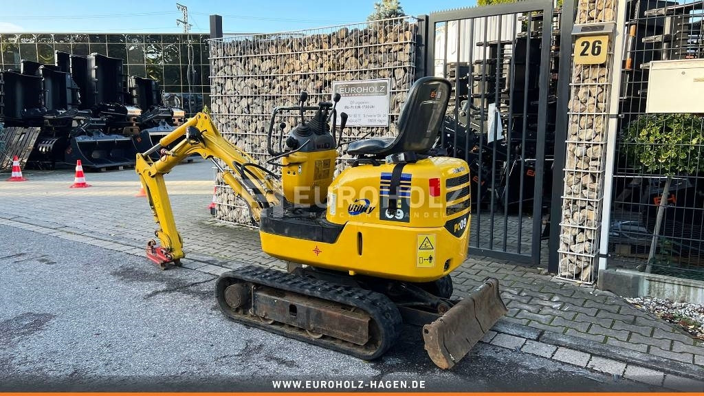Komatsu Minibagger PC09, Schnellwechsler MS01, Knickmatick - Мини багер: снимка 3 Komatsu Minibagger PC09, Schnellwechsler MS01, Knickmatick - Мини багер: снимка 3