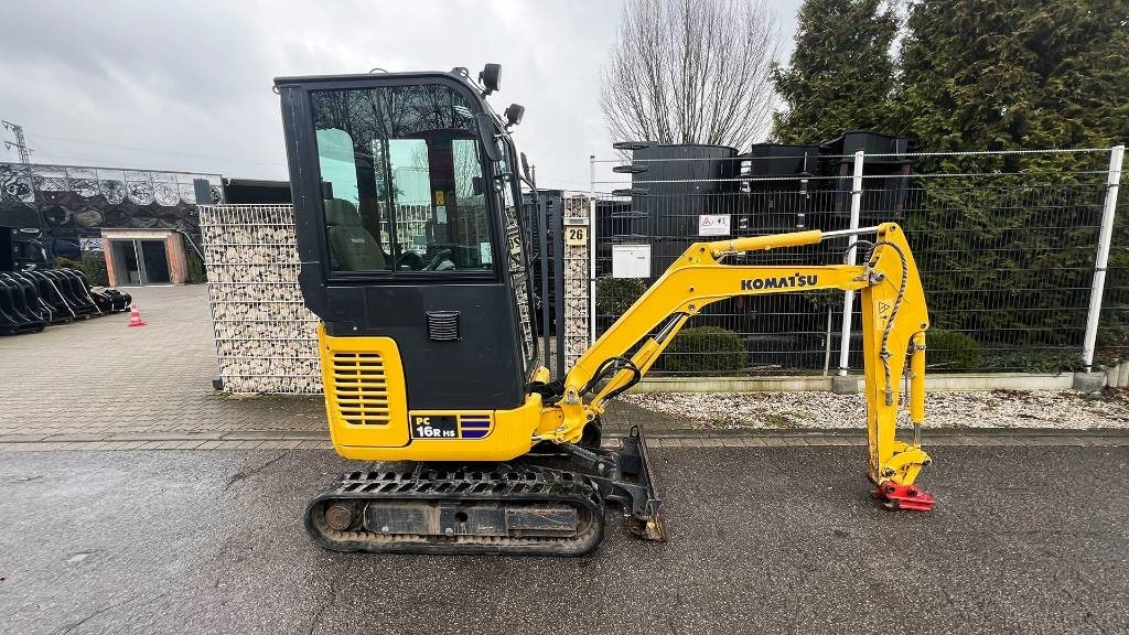 Komatsu PC 16 R-3HS, Minibagger mit Schnellwechsler MS 01 - Мини багер: снимка 2 Komatsu PC 16 R-3HS, Minibagger mit Schnellwechsler MS 01 - Мини багер: снимка 2