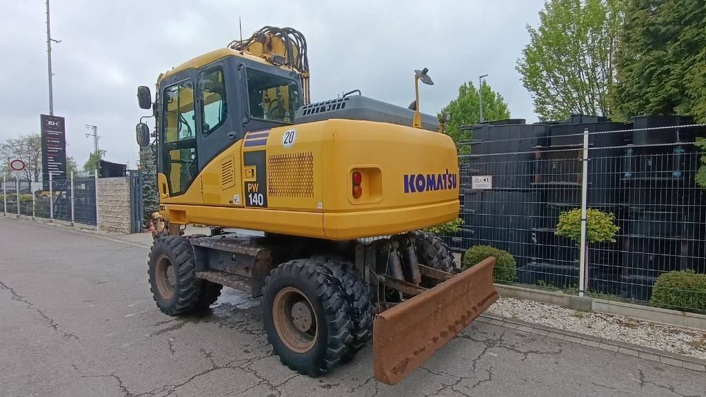 Komatsu PW 140 Mobilbagger Powertilt Schnellwechsler MS 10 - Колесен багер: снимка 5 Komatsu PW 140 Mobilbagger Powertilt Schnellwechsler MS 10 - Колесен багер: снимка 5