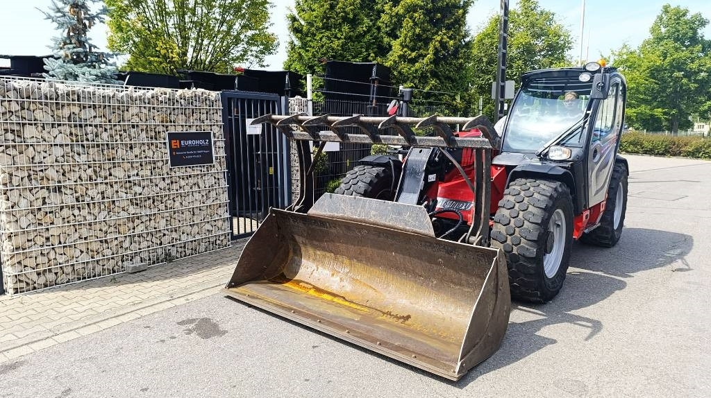 Телескопичен товарач Manitou Teleskoplader 737, Allrad, 7 m und 3.7 t, Klima,: снимка 11 Телескопичен товарач Manitou Teleskoplader 737, Allrad, 7 m und 3.7 t, Klima,: снимка 11
