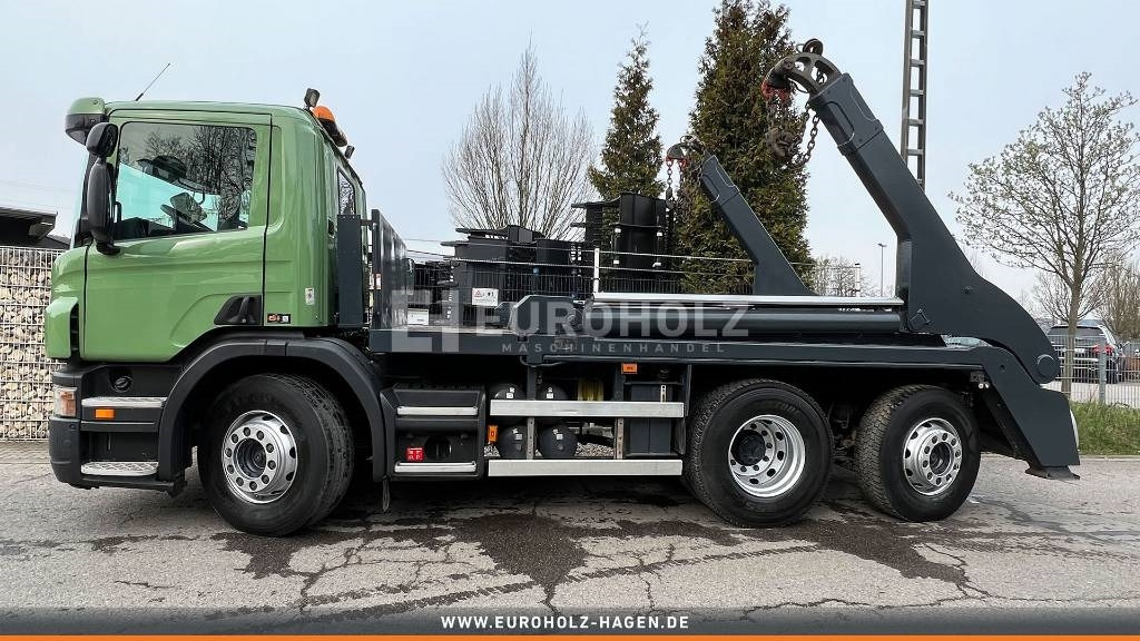Мултилифт за контейнери камион Scania P 360 Absetzkipper 6x2 Liftachse, gelenkte Achse: снимка 9