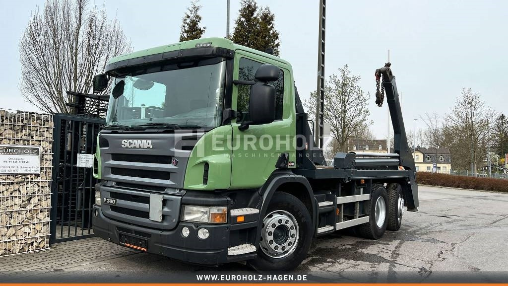 Мултилифт за контейнери камион Scania P 360 Absetzkipper 6x2 Liftachse, gelenkte Achse: снимка 7
