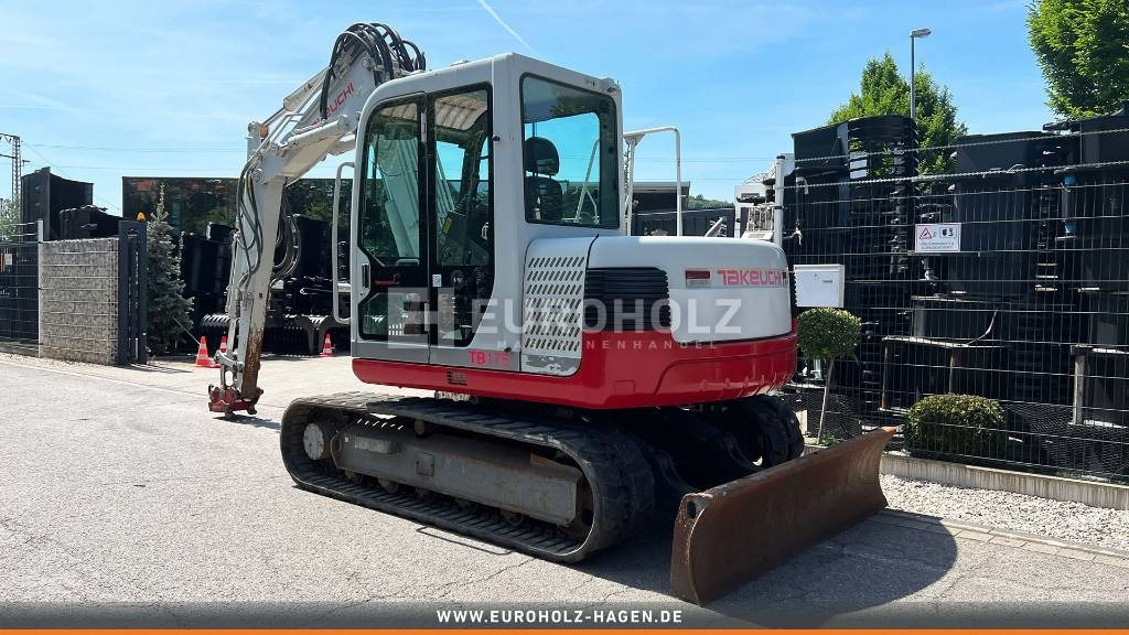 Takeuchi Minibagger TB 175, SW MS08, hydr. Verstellausleger - Мини багер: снимка 4 Takeuchi Minibagger TB 175, SW MS08, hydr. Verstellausleger - Мини багер: снимка 4