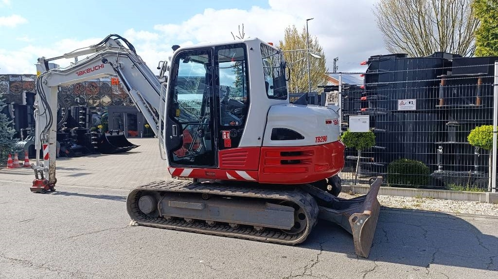 Takeuchi Minibagger TB 290 Schnellwechsler hydraulisch MS08 - Мини багер: снимка 4 Takeuchi Minibagger TB 290 Schnellwechsler hydraulisch MS08 - Мини багер: снимка 4