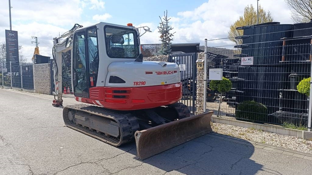 Takeuchi Minibagger TB 290 Schnellwechsler hydraulisch MS08 - Мини багер: снимка 3 Takeuchi Minibagger TB 290 Schnellwechsler hydraulisch MS08 - Мини багер: снимка 3