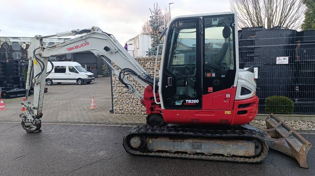 Мини багер Takeuchi TB 260 Powertilt und Schnellwechsler MS 03, Radio: снимка 15