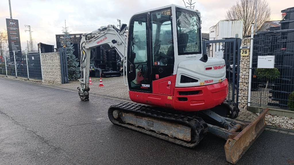 Мини багер Takeuchi TB 260 Powertilt und Schnellwechsler MS 03, Radio: снимка 13