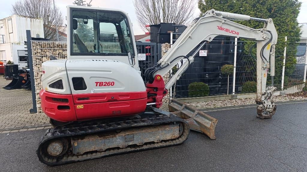 Мини багер Takeuchi TB 260 Powertilt und Schnellwechsler MS 03, Radio: снимка 25