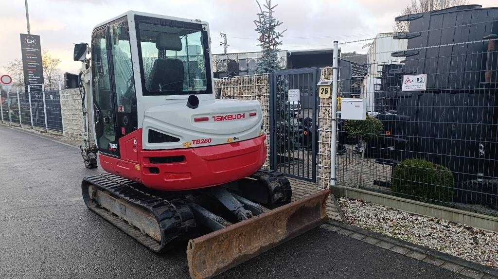 Мини багер Takeuchi TB 260 Powertilt und Schnellwechsler MS 03, Radio: снимка 11