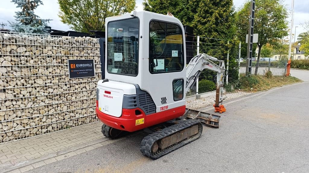 Takeuchi TB219, Minibagger mit neuem Schnellwechsler MS 03 - Мини багер: снимка 5 Takeuchi TB219, Minibagger mit neuem Schnellwechsler MS 03 - Мини багер: снимка 5
