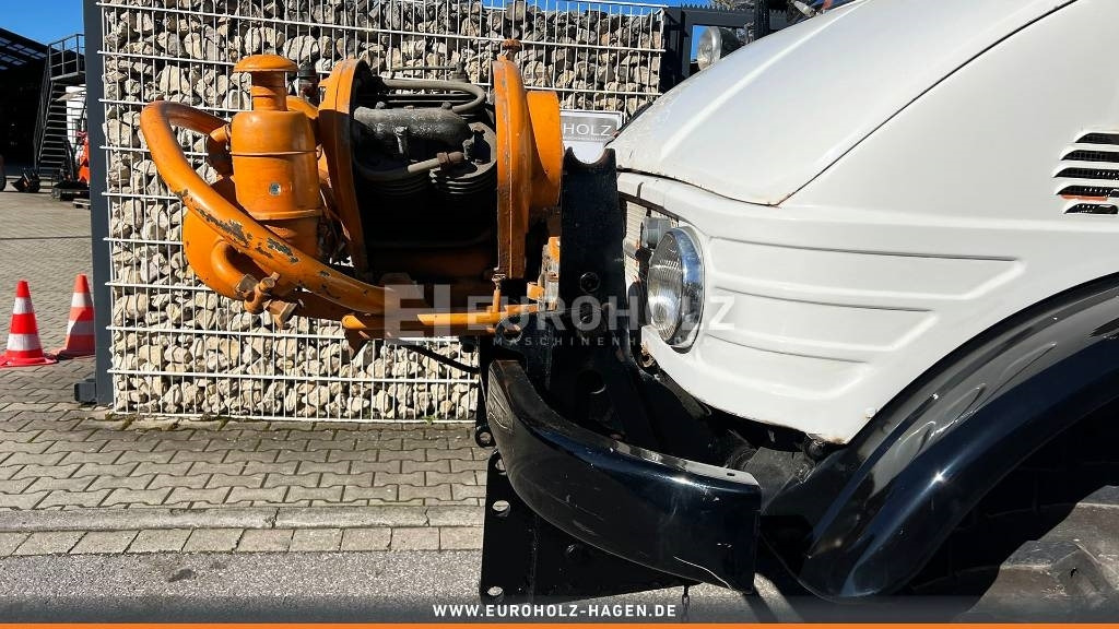Шаси кабина Unimog 406 Allrad Zapfwelle Luftkompressor Pritsche AHK: снимка 11