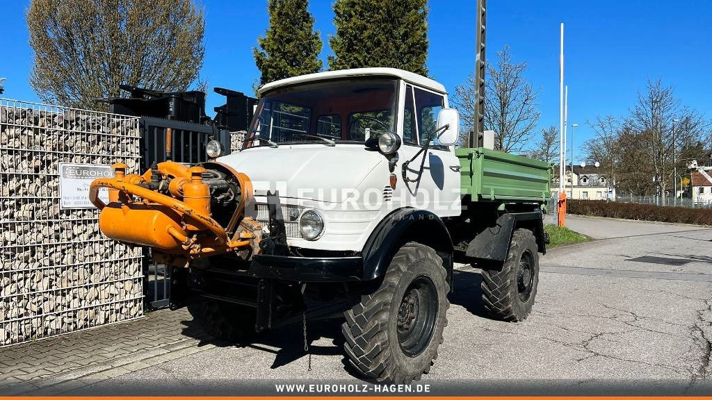 Unimog 406 Allrad Zapfwelle Luftkompressor Pritsche AHK - Шаси кабина: снимка 1 Unimog 406 Allrad Zapfwelle Luftkompressor Pritsche AHK - Шаси кабина: снимка 1