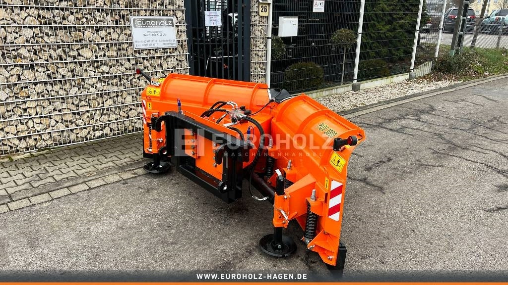 Нови Гребло за сняг за Селскостопанска техника Vario-Schneepflug 2720 mm Schneeschild PUV3000: снимка 23
