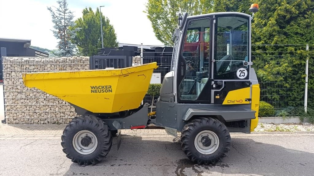 Мини самосвал Wacker Neuson DW 40 Raddumper 2 Fahrstufen, Kabinenheizung, 4x4: снимка 24