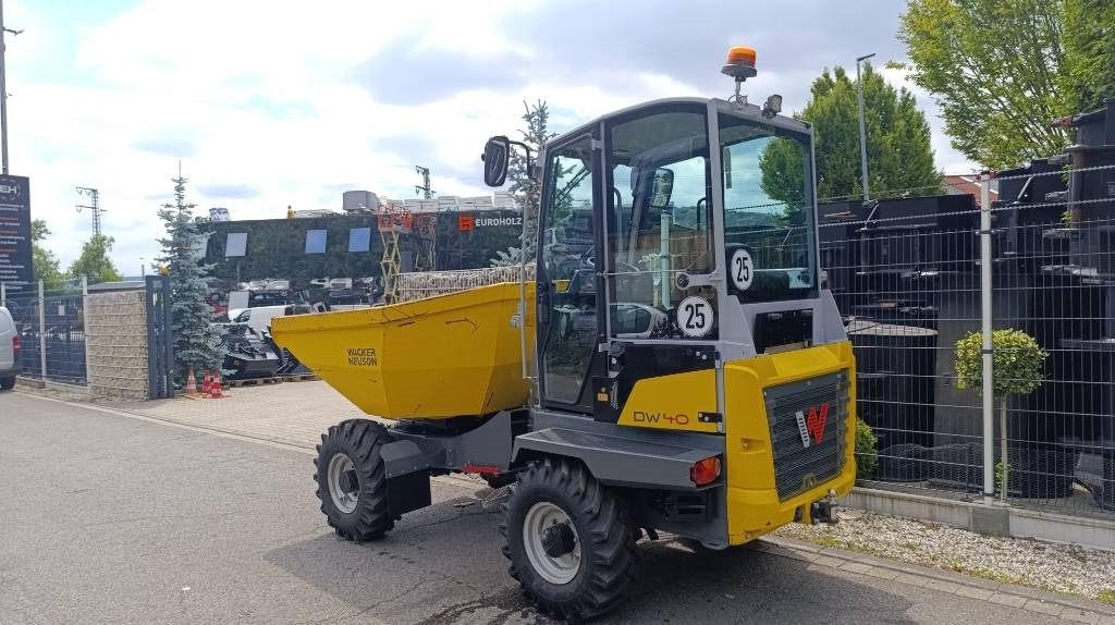 Мини самосвал Wacker Neuson DW 40 Raddumper 2 Fahrstufen, Kabinenheizung, 4x4: снимка 27