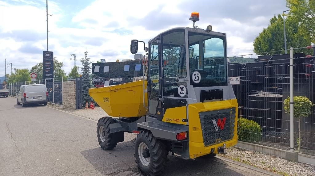 Мини самосвал Wacker Neuson DW 40 Raddumper 2 Fahrstufen, Kabinenheizung, 4x4: снимка 28