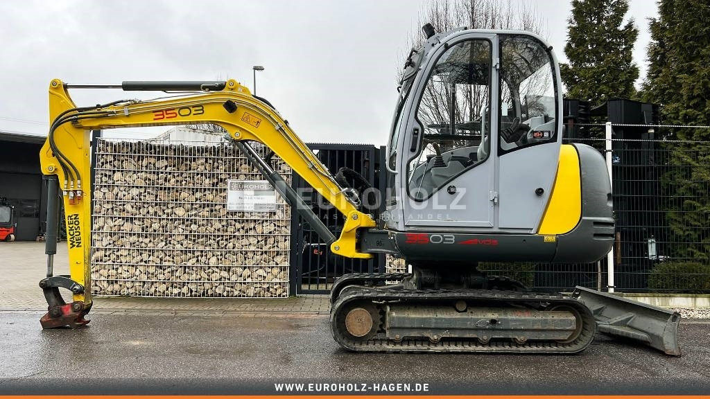 Wacker Neuson Minibagger 3503 RD VDS, MS03, 3. hydr. Steuerkreis - Мини багер: снимка 2 Wacker Neuson Minibagger 3503 RD VDS, MS03, 3. hydr. Steuerkreis - Мини багер: снимка 2