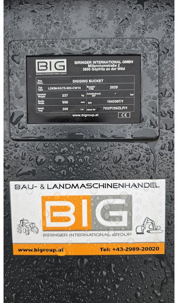 Нови Кофа Big 90cm Tieflöffel mit CW10 Verachtert Aufnahme: снимка 7