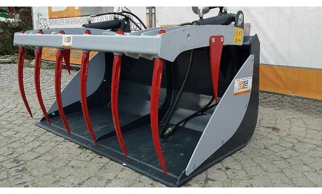 Big Krokodilgabel 210 cm mit Kramer 312 Aufnahme - Грайфер: снимка 4 Big Krokodilgabel 210 cm mit Kramer 312 Aufnahme - Грайфер: снимка 4