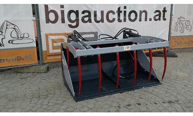 Big Krokodilgabel 210 cm mit Kramer 312 Aufnahme - Грайфер: снимка 1 Big Krokodilgabel 210 cm mit Kramer 312 Aufnahme - Грайфер: снимка 1